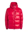 Polo Ralph Lauren The Gorham Glossed Down Jacket With Detachable Hood In White
