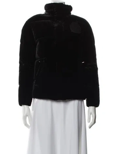 Pre-owned Polo Ralph Lauren Down Jacket In Black