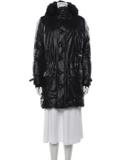 Pre-owned Polo Ralph Lauren Down Jacket In Black