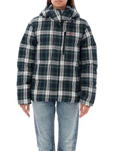 POLO RALPH LAUREN CHECK DOWN JACKET