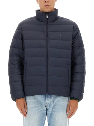 Polo Ralph Lauren Down Jacket "colden" In Blue