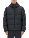 Polo Ralph Lauren Gorham Water-repellent Ripstop Fabric Down Jacket Clothing In Black