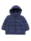 Polo Ralph Lauren Down Jkt-outerwear-bomber In Blue