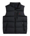 Polo Ralph Lauren Down Vest In Black