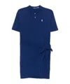 Polo Ralph Lauren Mini Dress In Blue