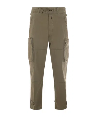 Polo Ralph Lauren Drawstring Casual Pants In Mountain Green