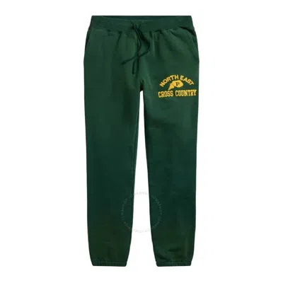Polo Ralph Lauren Drawstring Cotton Pants In Green