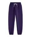 Polo Ralph Lauren Drawstring-cuffed Joggers In Purple