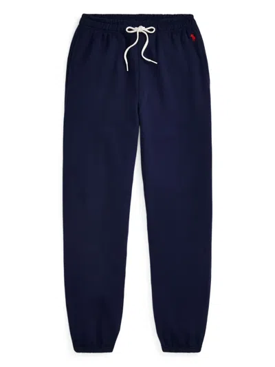 Polo Ralph Lauren Drawstring-cuffed Track Pants In Blue