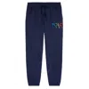 Polo Ralph Lauren Drawstring Embroidered Pony Sweatpants In Blue