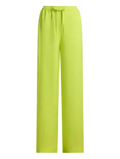 Polo Ralph Lauren Standard Wide Leg Pant In Green