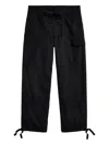 Polo Ralph Lauren Beachcomber Tapered Cotton-canvas Cargo Trousers In Black