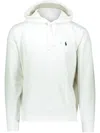 Polo Ralph Lauren Drawstring Hoodie With Signature Polo Pony Motif In White