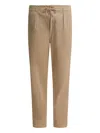 Polo Ralph Lauren Luxe Velvet Lateef Trousers Pockets In Neutral