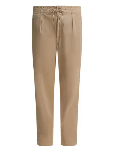 POLO RALPH LAUREN DRAWSTRING PLEATED TROUSERS
