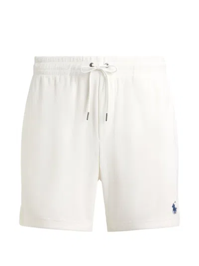 Polo Ralph Lauren Drawstring Shorts In White
