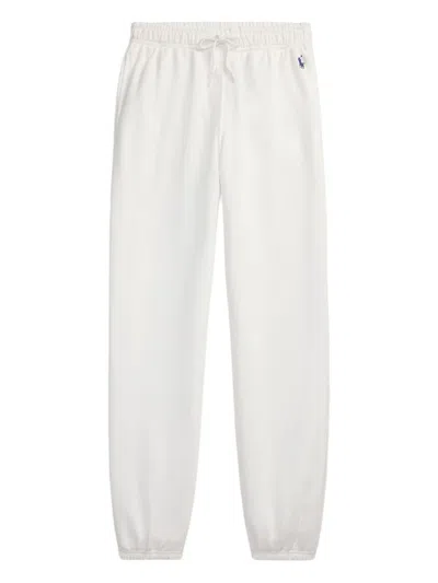 Polo Ralph Lauren Drawstring Sports Pants In White