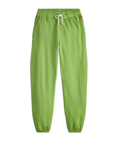 Polo Ralph Lauren Drawstring Sweatpants In Green