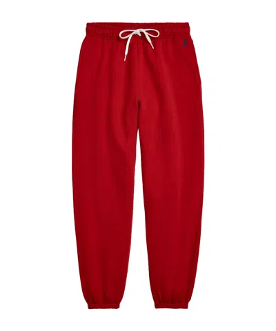 Polo Ralph Lauren Drawstring-waist Tranck Pants In Red