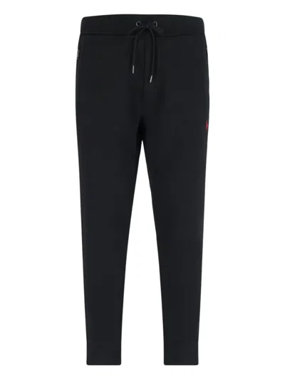 Polo Ralph Lauren Drawstring Track Pants In Black