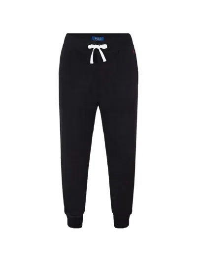 Polo Ralph Lauren Drawstring Track Pants In Black