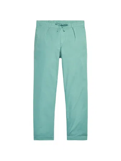 Polo Ralph Lauren Drawstring Trousers In Green