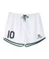 Polo Ralph Lauren Drawstring Uniform Shorts In White