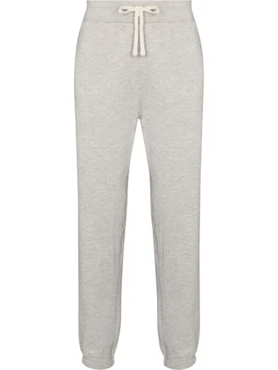 Polo Ralph Lauren Grey Cotton-blend Jogging Trousers In Multi