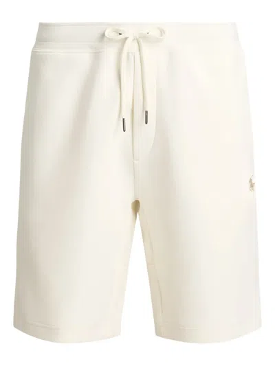 Polo Ralph Lauren Drawstring-waist Track Shorts In White