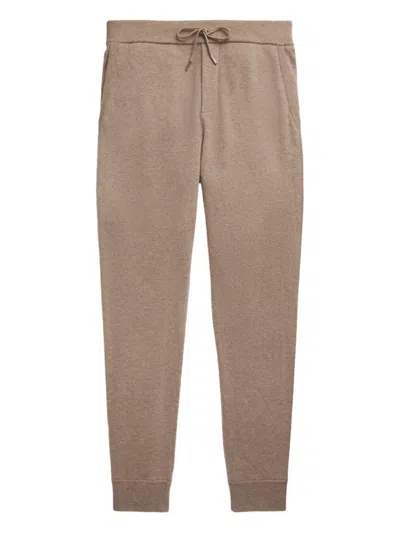 Polo Ralph Lauren Drawstring-waistband Trousers In Brown