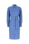 Polo Ralph Lauren Linen Shirt Dress Belted Waist