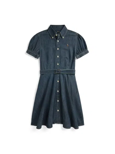 Polo Ralph Lauren Kids' Dress In Blue