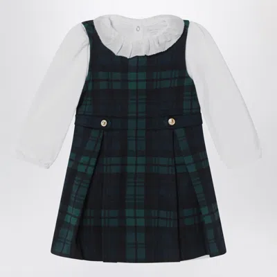Dress In Dark Green Tartan Pattern from TheDoubleF