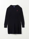 Polo Ralph Lauren Hooded Puffer Coat In Blau