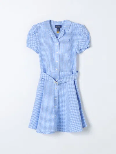 Polo Ralph Lauren Dress  Kids In Gnawed Blue