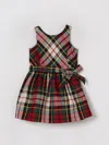 Polo Ralph Lauren Kids' Plaid Sleeveless Dress In Animal Print