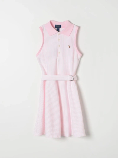 Polo Ralph Lauren Dress  Kids Colour Pink