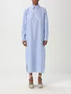 Polo Ralph Lauren Cotton Shirt Dress In Blue