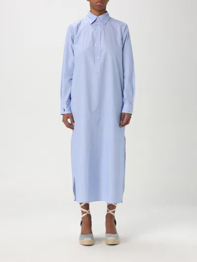 POLO RALPH LAUREN DRESS POLO RALPH LAUREN WOMAN COLOR BLUE,G61656009