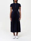 Polo Ralph Lauren Dress  Woman Color Blue In Blue