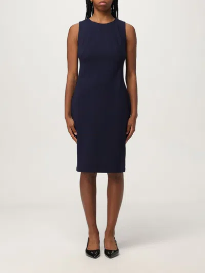 POLO RALPH LAUREN DRESS POLO RALPH LAUREN WOMAN COLOR BLUE,H09422009