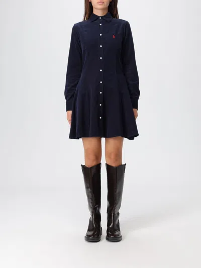 Polo Ralph Lauren Dress  Woman Color Blue