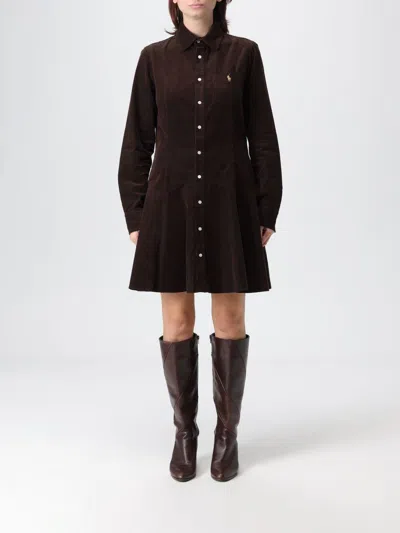 Polo Ralph Lauren Dress  Woman Color Brown