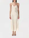 POLO RALPH LAUREN DRESS POLO RALPH LAUREN WOMAN COLOR CHAMPAGNE,G96553259