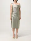 Polo Ralph Lauren Kleider  Damen Farbe Grün In Metallic