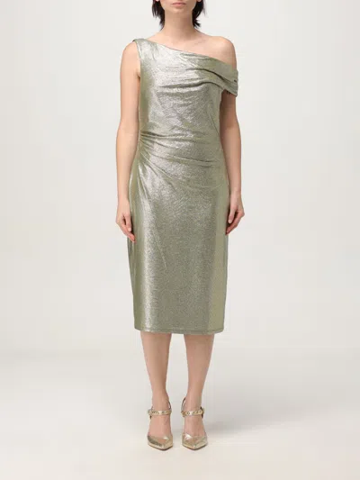 Polo Ralph Lauren Kleider  Damen Farbe Grün In Metallic