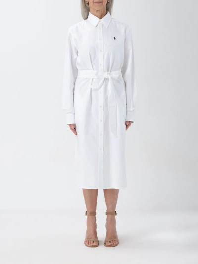 Polo Ralph Lauren Dress  Woman Colour White