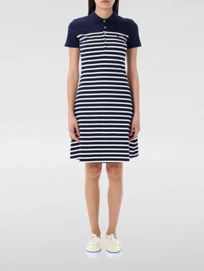 POLO RALPH LAUREN DRESS POLO RALPH LAUREN WOMAN COLOR WHITE,G58383001
