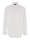 Polo Ralph Lauren White Shirt With Button-down Collar And Pony Embroidery On The Front In White