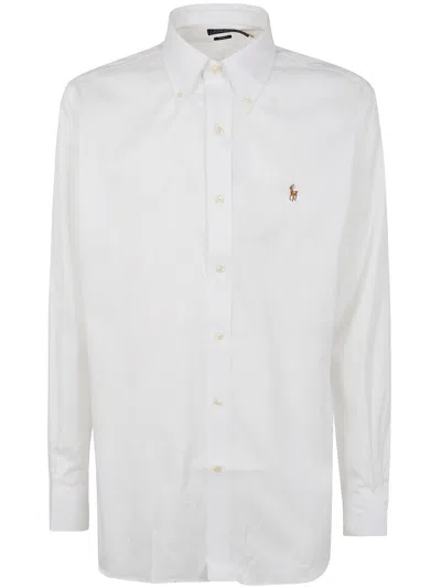 Polo Ralph Lauren Refined White Button-up Shirt With Timeless Appeal